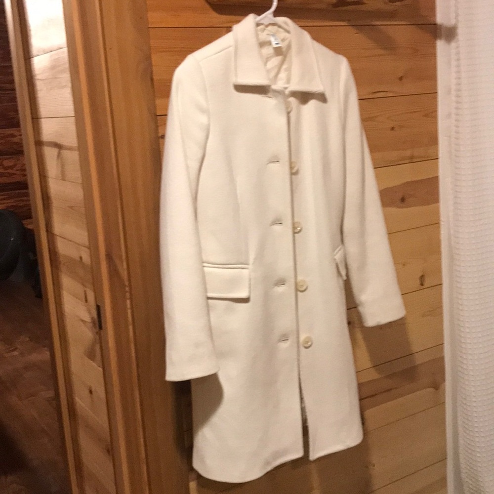 COPY - Old navy Cream colored coat